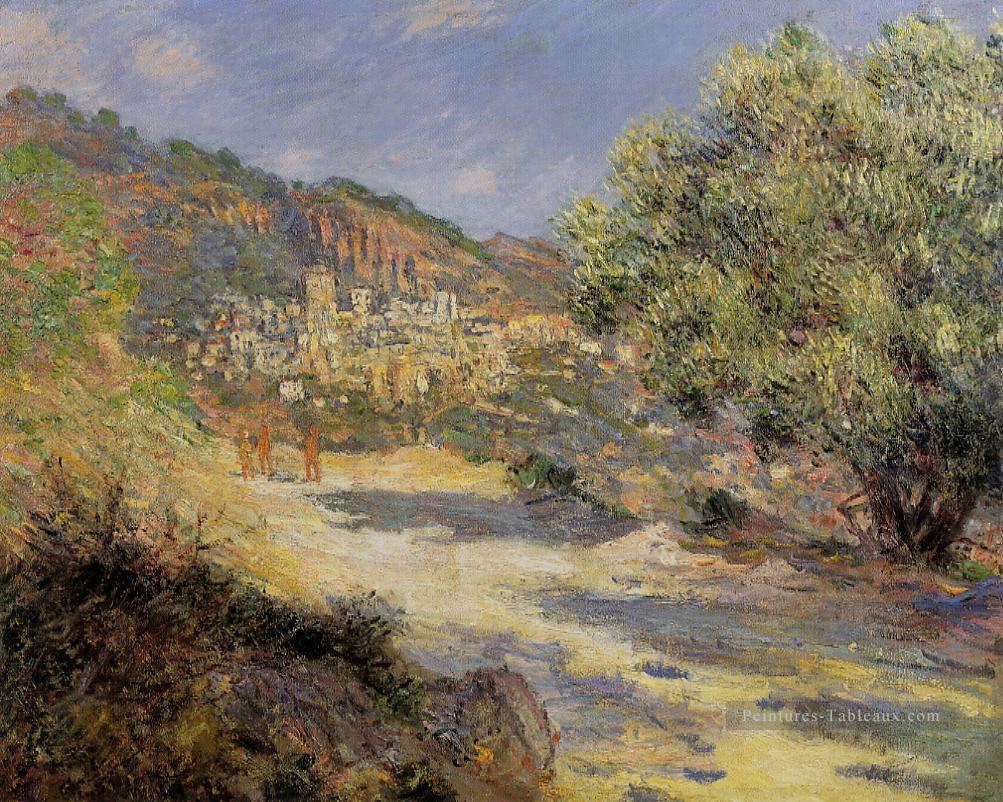 La route de Monte Carlo Claude Monet Peintures à l'huile